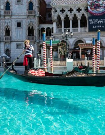 Gondola Ride at the Venetian