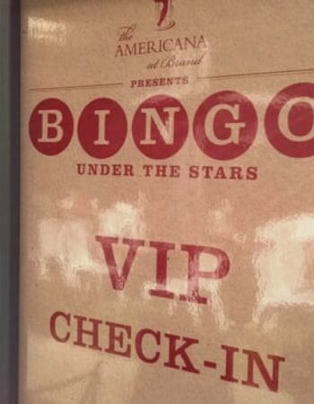 BINGO Under The Stars at The Americana at Brand