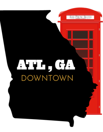 Red Phone Booth – Downtown Atlanta